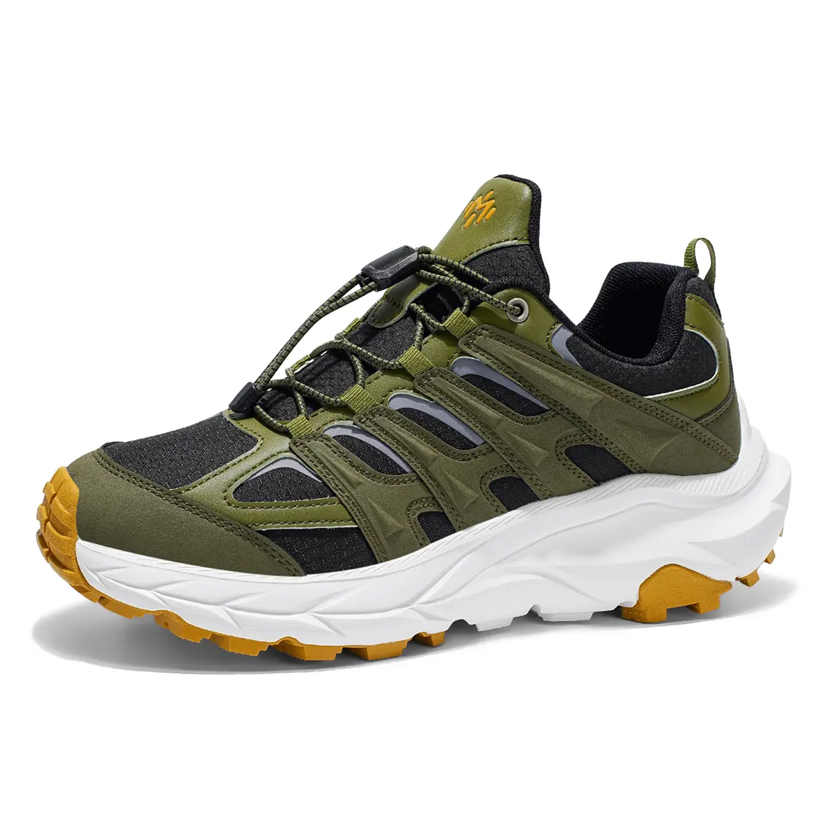 Men's Outdoor Non‑Slip Sneakers Waterproof Anti‑Skid Wear‑Resistant Shoes Lightweight Breathable Mesh Upper Cushioned Comfort Insole Shock Absorption Durable Athletic Footwear Perfect  Hiking Walking Climbing Travelling Camping Work Daily Outdoor Sports,f