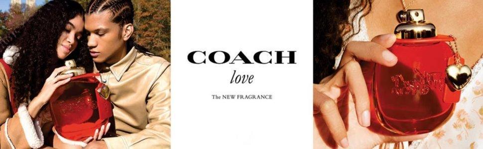 Coach Love Eau de Parfum - Long Lasting Fragrance with notes of Strawberry, Red Velvet Rose & Cedarwood 3.0 fl. oz.