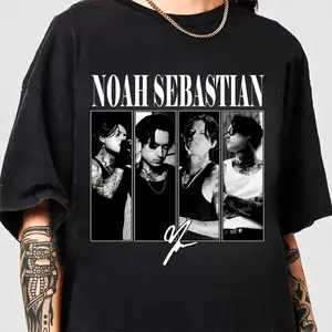 Noaah Sebasstian T-shirt, Music Fan Apparel, Concert Outfit, Full Sizes, Full Colors, Unisex Graphic Tee, For Men, For Women