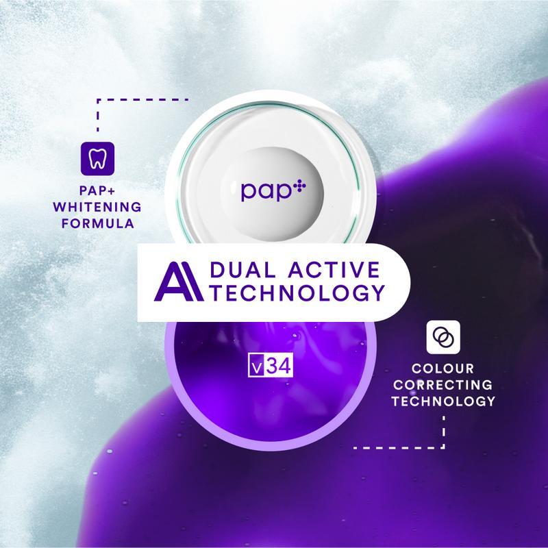 Hismile V34 Whitening Strips, Teeth Whitening Strips, Purple Tooth Whitening, Tooth Stain Treatment, Combining Whitening and Colour Correction Hismile V34 Whitening Strips, Teeth Whitening Strips, Purple Tooth Whitening, Tooth Stain Treatment, Combining Whitening and Colour Correction