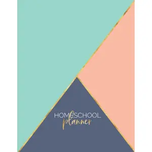 Homeschool Planner: Daily Assignment Tracker and Record Book For One Student | Academic Calendar Year | Minimalist Coral Teal (Homeschooling Family Organizer) Paperback – Organizer, July 16, 2020