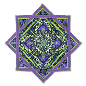 Glitch Tiger - Purple - UV - Flow Star