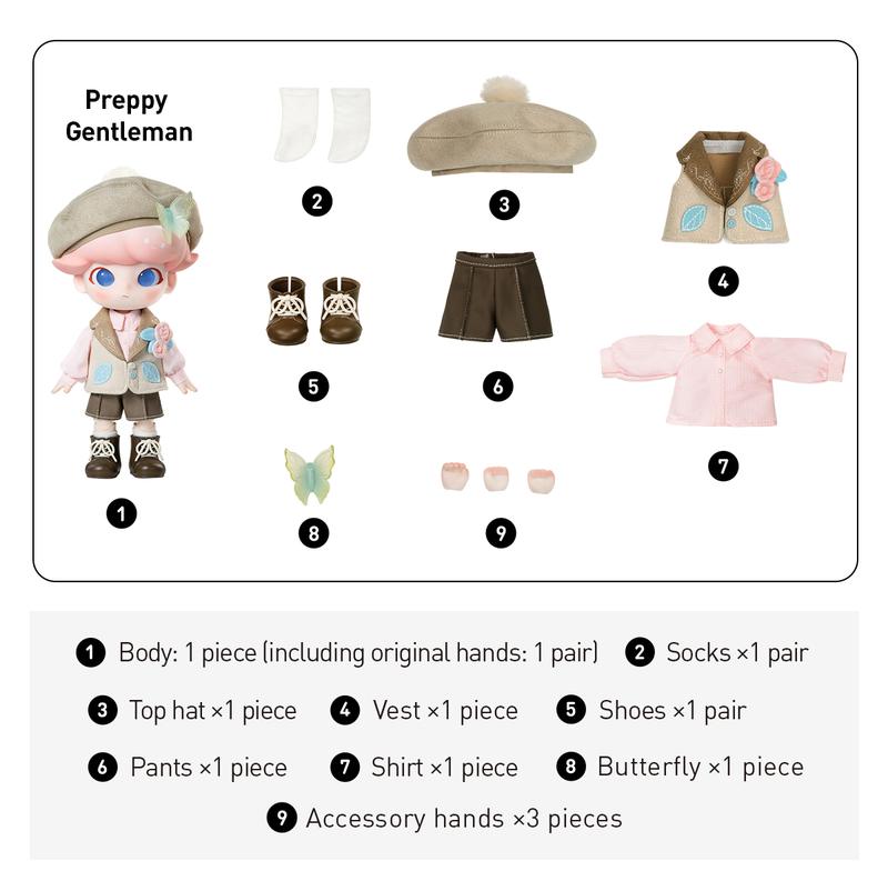 POP MART DIMOO Gentleman Series 1/8 Action Figure