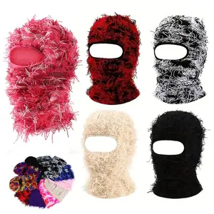 Balaclava Knitted Full Face Ski Mask Winter Windproof Neck Warmer for Men Women Mask Beanie Balaclava Knitted Full Face Ski Mask Winter Windproof Neck Warmer for Men Women Mask Beanie
