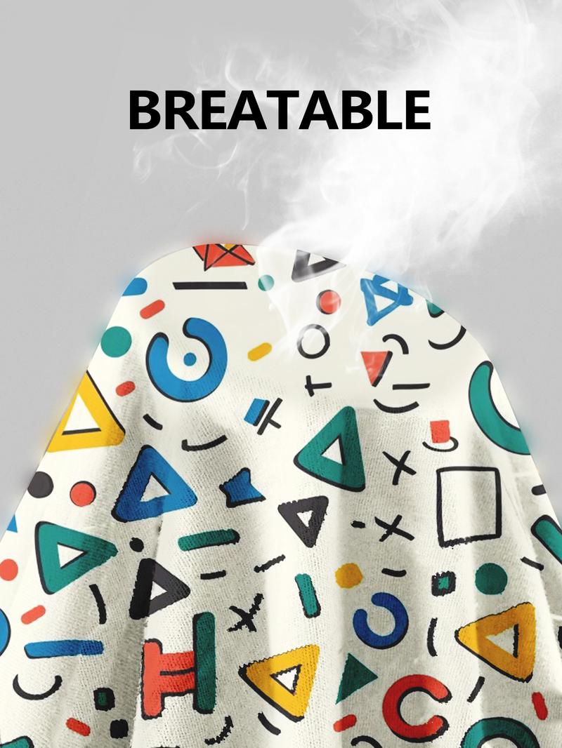 [Quick Dry Boxer Briefs] 4pcs Men's Boxer Briefs - Comfortable Fit, Breathable And Quick Dry, Fashion Print Graffiti Sports Menswear Mixed Color Socks Operator Street Style Underwear Outfit