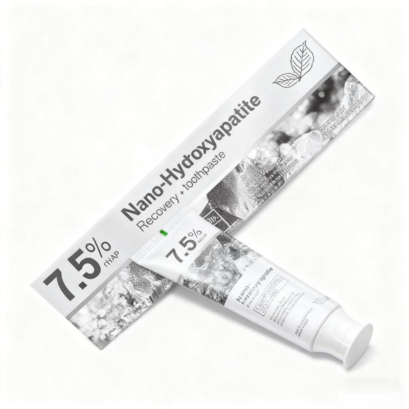 3 PCS 7.5% Toothpaste - Nano Hydroxyapatite for Enamel Strengthening & Teeth Whitening,Enamel Repair, Fluoride-Free & Sensitive Teeth Friendly