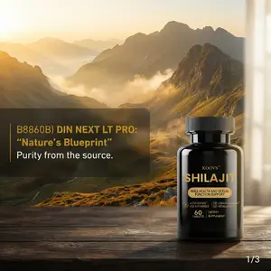 KOOVS Shilajit for Men Natural 7-in-1 Herbal Mineral Blend Supports Daily Energy Stamina Healthy Circulation Antioxidant Immune Health & Overall Wellness for Men
