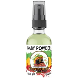 Kronickiller Baby Powder Air Freshener & Burning Oil - Eliminates Chronic Odors - Kronickiller.com