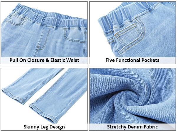 GRAPENT Pull On Jeans for Women High Waisted Skinny Capri Pants Trendy Stretch Denim Cropped Jeans Crop Jeggings Capris GRAPENT Pull On Jeans for Women High Waisted Skinny Capri Pants Trendy Stretch Denim Cropped Jeans Crop Jeggings Capris