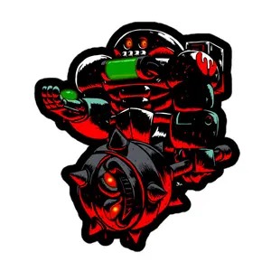 Chestnut core gamer bit box blue collar hard hat sticker