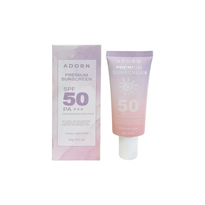 ADORN Premium Sunscreen SPF50 -  50ml