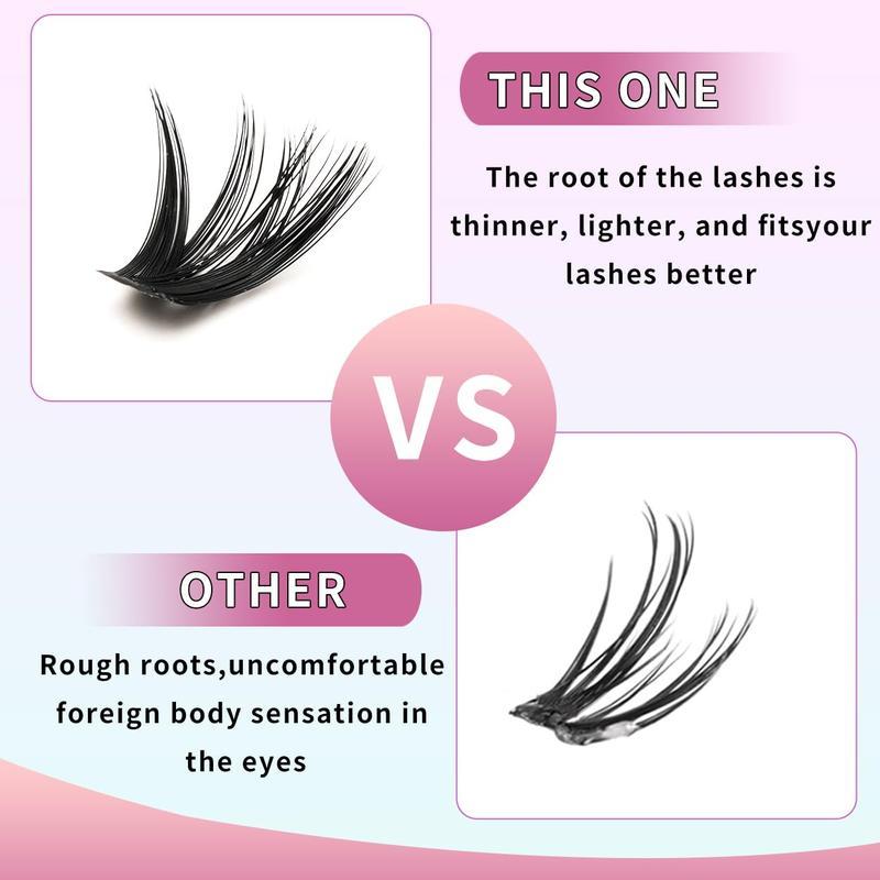 2026 new 4 in 1 Eyelash Extensions Kit with Bond Seal Tweezers Brush for DIY Asian Doll Lash Clusters Professional Eye Makeup Tools for Women Girls Set Flawless Cosmetic Set 2026 new 4 in 1 Eyelash Extensions Kit with Bond Seal Tweezers Brush for DIY Asian Doll Lash Clusters Professional Eye Makeup Tools for Women Girls Set Flawless Cosmetic Set