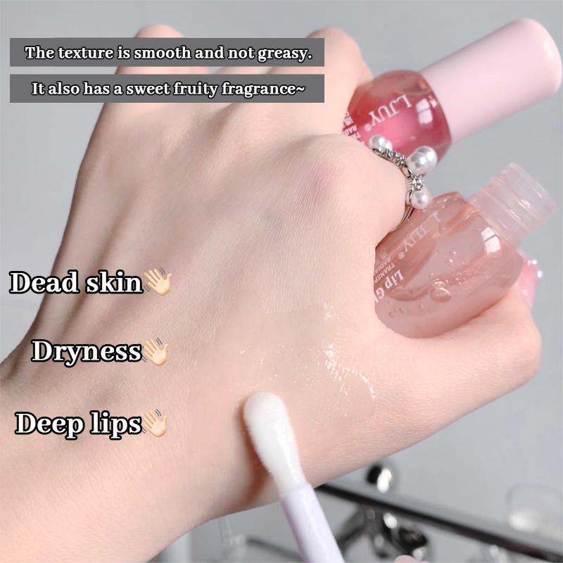 3/6/9 Counts Lip Oil Lip Balm, 3 Counts/set Moisturizing Lip Glaze, Glossy & Non-sticky Lip Stick, Plumping Lip Oil Lip Stick Cosmetic for Girls & Women, Makeup,Back to School Gifts for Students Daily