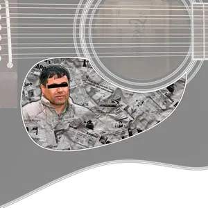 Chapo News Paper Pickguard Chapo News Paper Pickguard