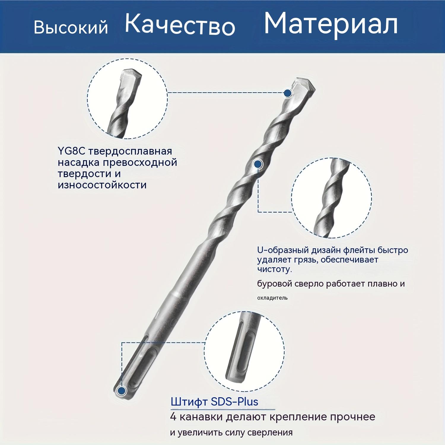 17-Piece SDS-Plus Rotary Hammer Drill Bits and Chisel Set, Carbide-Tipped Masonry Drill Bits and Chisels for Concrete, Stone, Brick, with Storage Case drywall cutting tool concrete masonry hole tool Block 17-Piece SDS-Plus Rotary Hammer Drill Bits and Chisel Set, Carbide-Tipped Masonry Drill Bits and Chisels for Concrete, Stone, Brick, with Storage Case drywall cutting tool concrete masonry hole tool Block