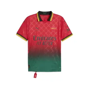 PUMA Mens Ac Milan X Off-White Replica Jersey Casual - Green, Red