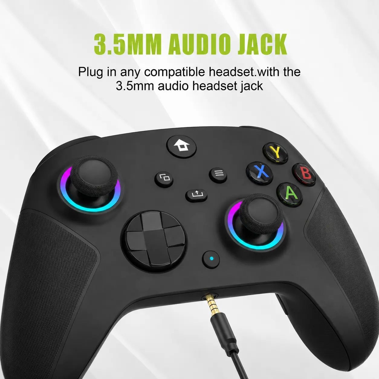 Wireless Gaming Controller for Xbox Series X|S, Xbox 1, PC & Steam - Anti-Drift Joysticks, Dual-Mode Triggers, 6-Axis Gyro, 1000Hz Polling Rate, Turbo Function, 3.5mm Headset Jack Console Plug,back to school,back to school haul Premium Gaming Controllers