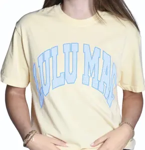 Yellow Polka Logo- Lulu Mac Tee
