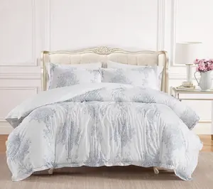 Shabby Chic Toile Bouquet King Comforter Set