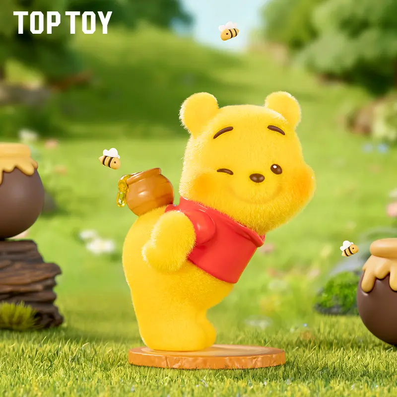 [Buy 1 Get 1 Free] TOPTOY Disney Winnie the Pooh Emoji 2.0 Series Figure Blind Box, Cute Figures, Desktop Ornament, Collectible Toys, Birthday & Holiday Gfit summerwins