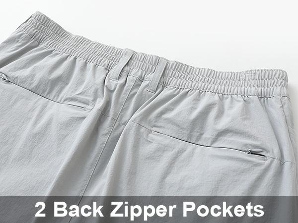 MAELREG Mens Plain Waterproof Pants, Lightweight Stretch Golf 5-Pocket Workwear Utility Trousers Outdoor Menswear SpringStatements