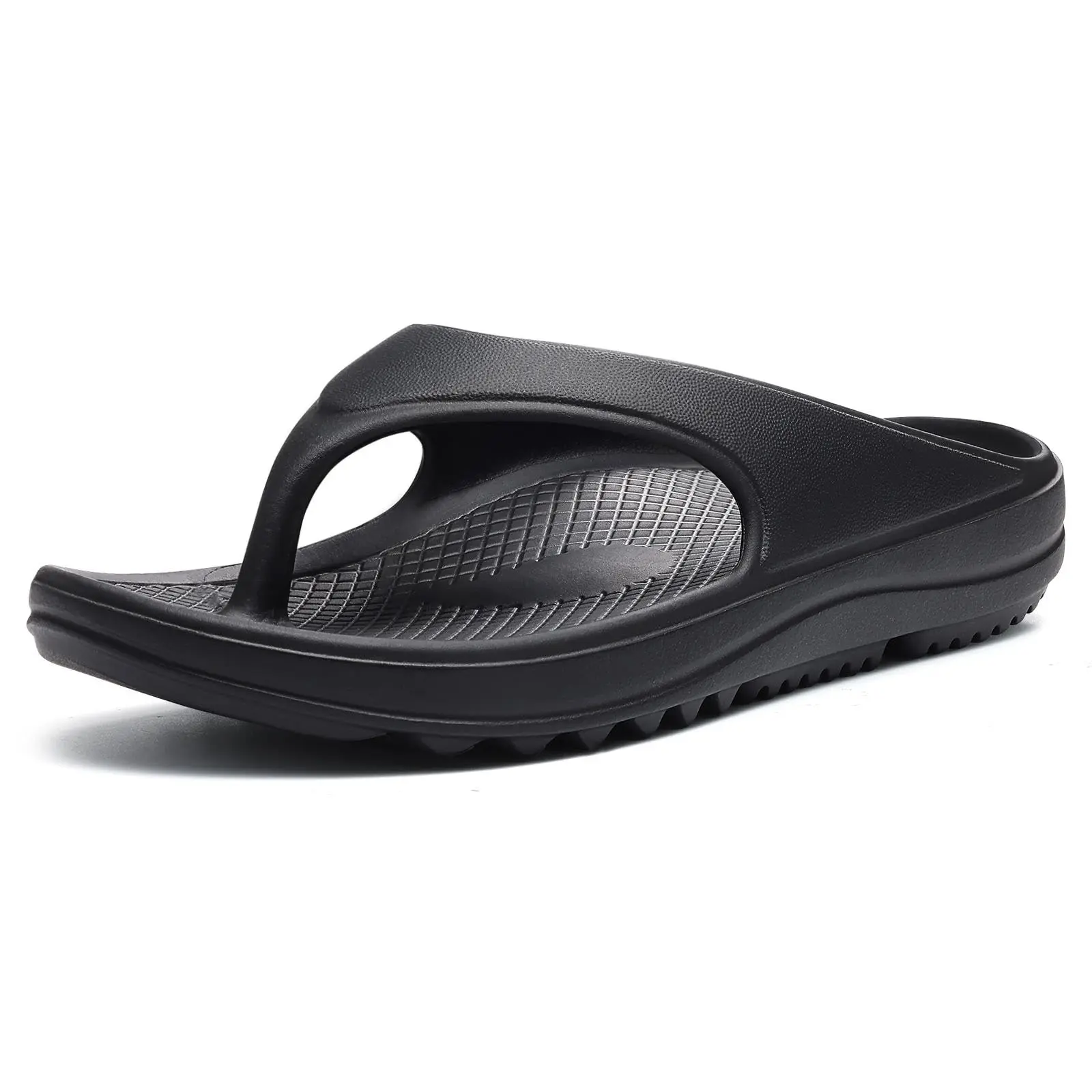 【Back To School】 KIDMI Flip Flops for Women Orthopedic Flip Flop Sandals With Arch Support Beach Walking Thong Cushion Sandals Slip On Lightweight Shower Shoes