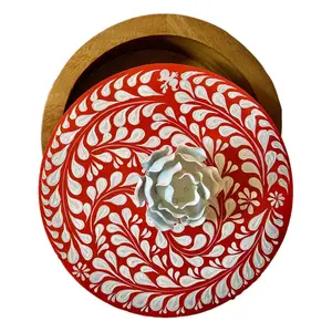 Mexican Tortilla Warmer - Silver Rose