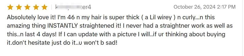 TYMO RING - Hair Straightener Comb, Styling Tool for Frizz-Free Hair, Straightening Brush with Ceramic Coating, Fast Heat-Up, Springtok, Comfort TYMO RING - Hair Straightener Comb, Styling Tool for Frizz-Free Hair, Straightening Brush with Ceramic Coating, Fast Heat-Up, Springtok, Comfort