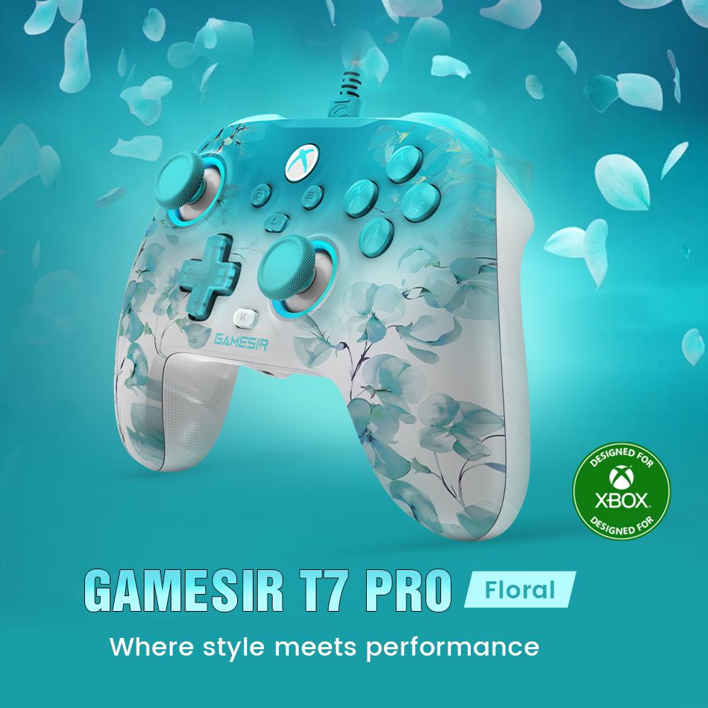 [TT Exclusive] GameSir T7 Pro Floral Wired Controller for Xbox