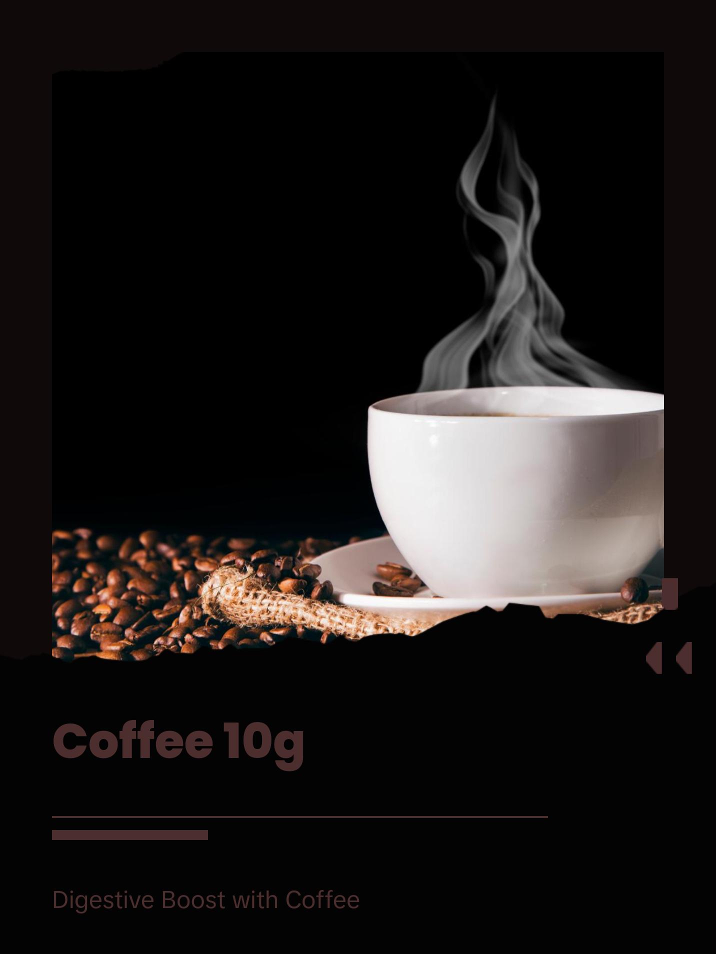 Simessia Balance Coffee - Botanical Instant Coffee Blend with Digestive Support - 10g Stick - 20 Servings Beverage