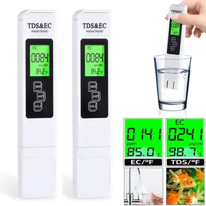 Digital 7-in-1 Water Tester, High Precision 0.01 PH & Salinity