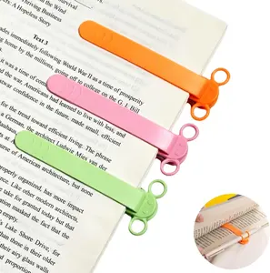 3-Pack Silicone Automatic Bookmarks with Pen Slot – Cute Page Holders & Reading Accessories, Unique Gifts for Book Lovers, Women, Men, and Kids