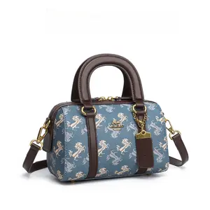 Fashion Vintage Pillow Bag Women Small Shoulder Crossbody Handbag Top Handle Purse