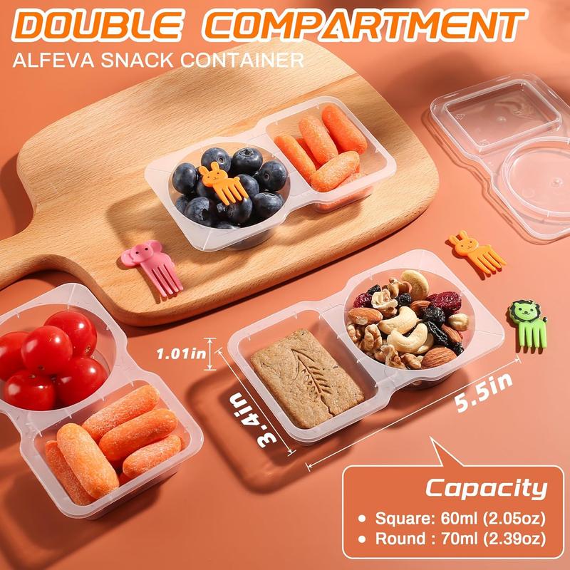 New Year Home Decor Sale Nifogo Heated Bento Box +20/40Pcs Reusable Snack Storage Combo Special Offer for Meal Prep
