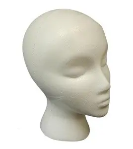 BURMAX STYROFOAM WIG HEAD-FACE