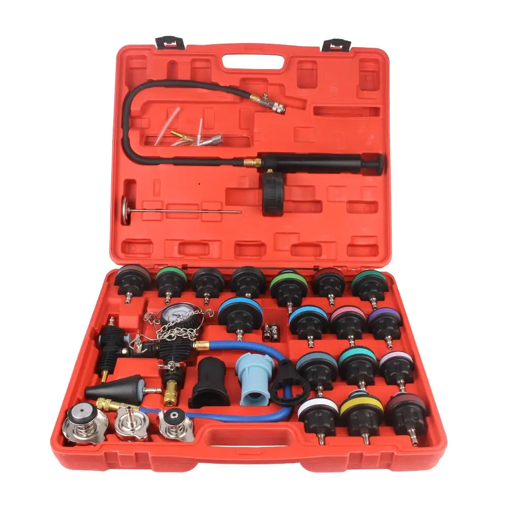 Car Water Tank Pressure Gauge, Vacuum Type Cooling System Test Radiator Pressure Tester, Water Tank Leak Detection Detector Tool, Car Repair Tool, Automotive, Automotive Maintenance Tools