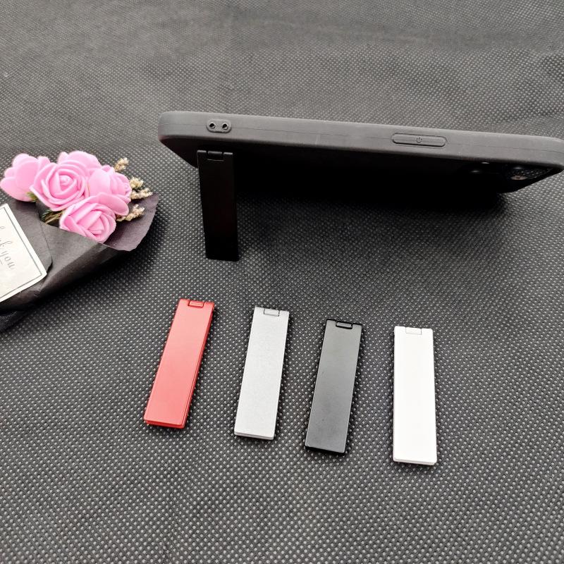 Desktop Stand Neutral Ultra-Thin Single-Bar Metal Stand Multi-Function Card-Style Flip-Cover Phone Holder #WZZJ1