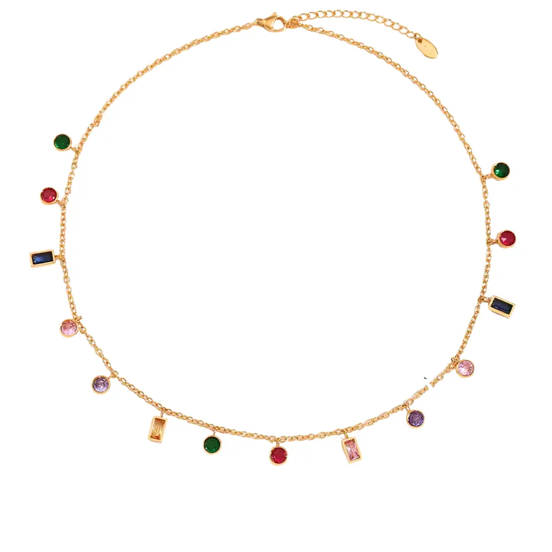 Love me not charm necklace