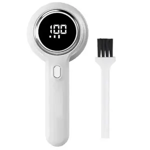 Sweater Shaver Electric Lint Remover with Bionic Beehive Mesh, Noise Reduction Technology, Automatic Charging, Stainless Steel, Effortless Fabric Care