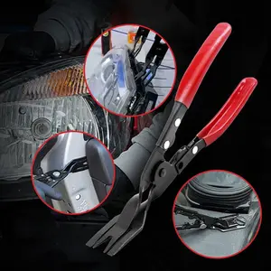 Heavy-Duty Panel Clip Removal Pliers with Ergonomic PVC Handle for Automotive & Furniture Repair 235*35mm
