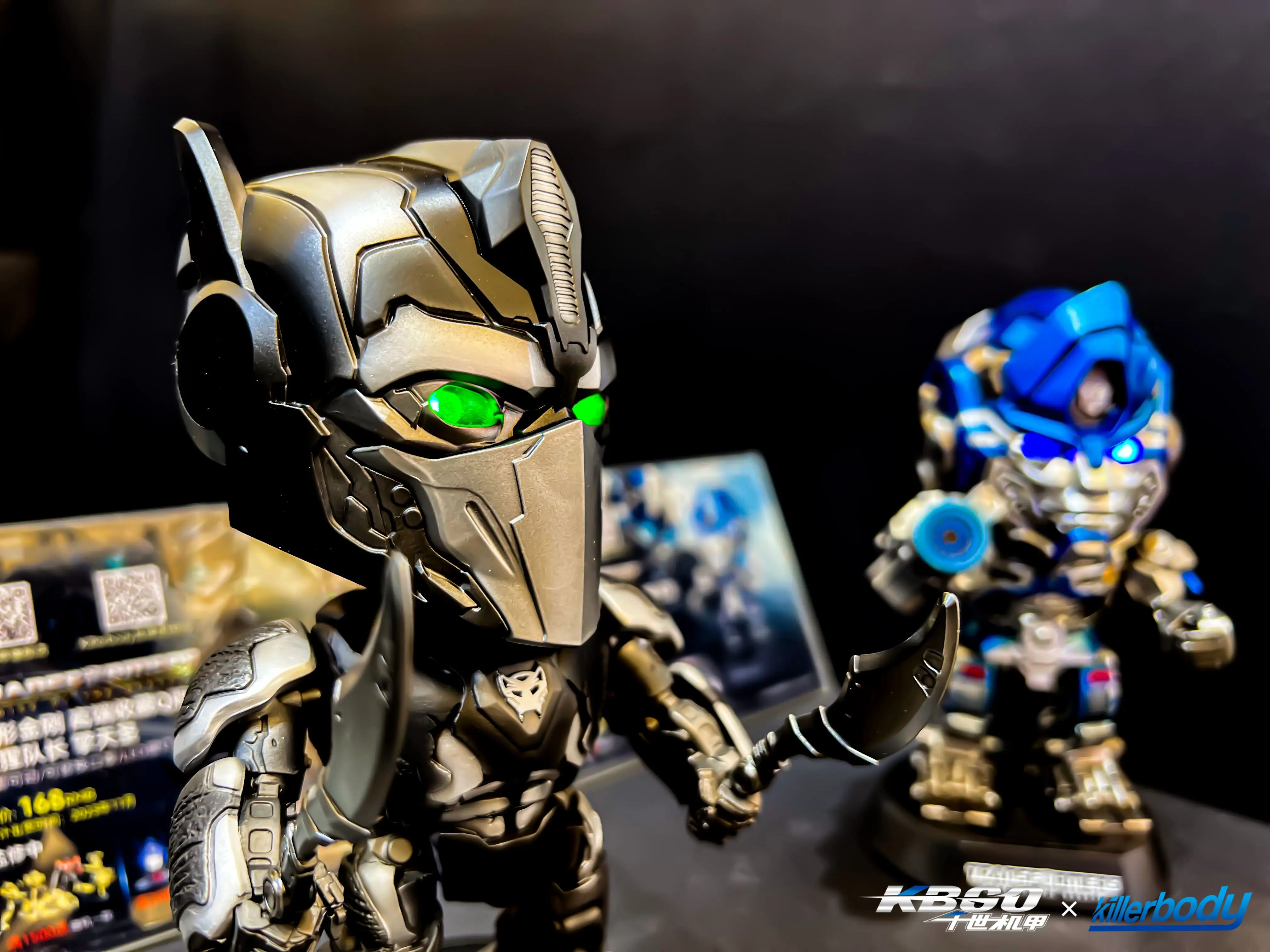 Killerbody TRANSFORMERS: Rise of the Beasts High-End Optimus Primal Action Figure, Articulated Collectible Figurine with LED Eyes for Collectibles Enthusiasts