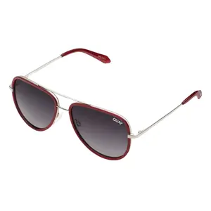 Quay Women's All In Mini Small Retro Aviator Sunglasses