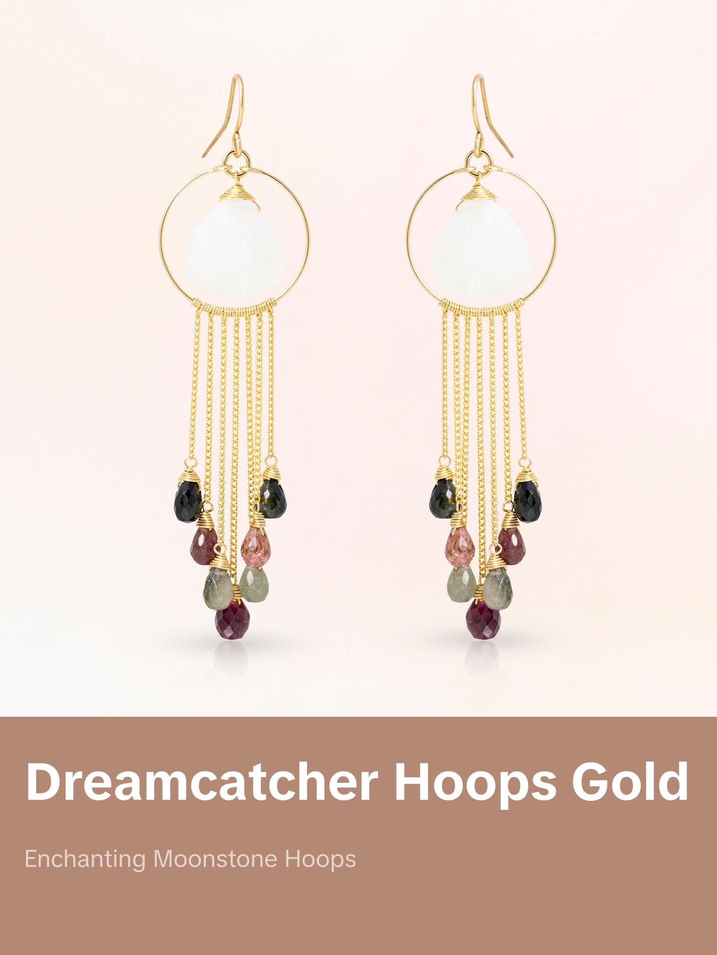 Dreamcatcher Hoop Earring