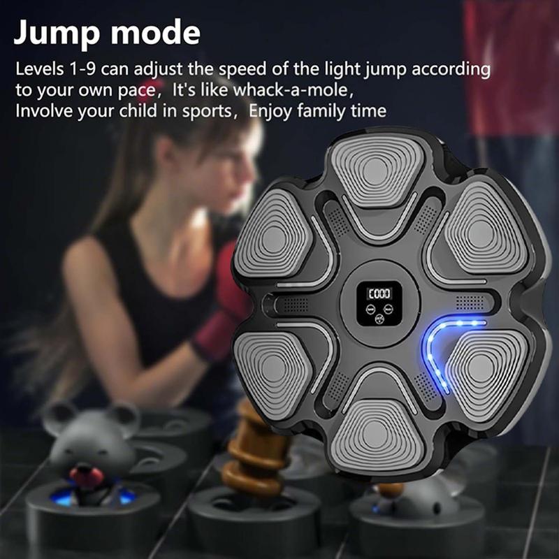 Fun Music Boxing Target for Kids & Family – Includes Gloves • Great Gift for Parents • Easy Setup • Indoor/Outdoor Play • Fun & Safe • Perfect Birthday or Holiday Gift Bluetooth Music Boxing Machine • Family Fun • Indoor/Outdoor Play