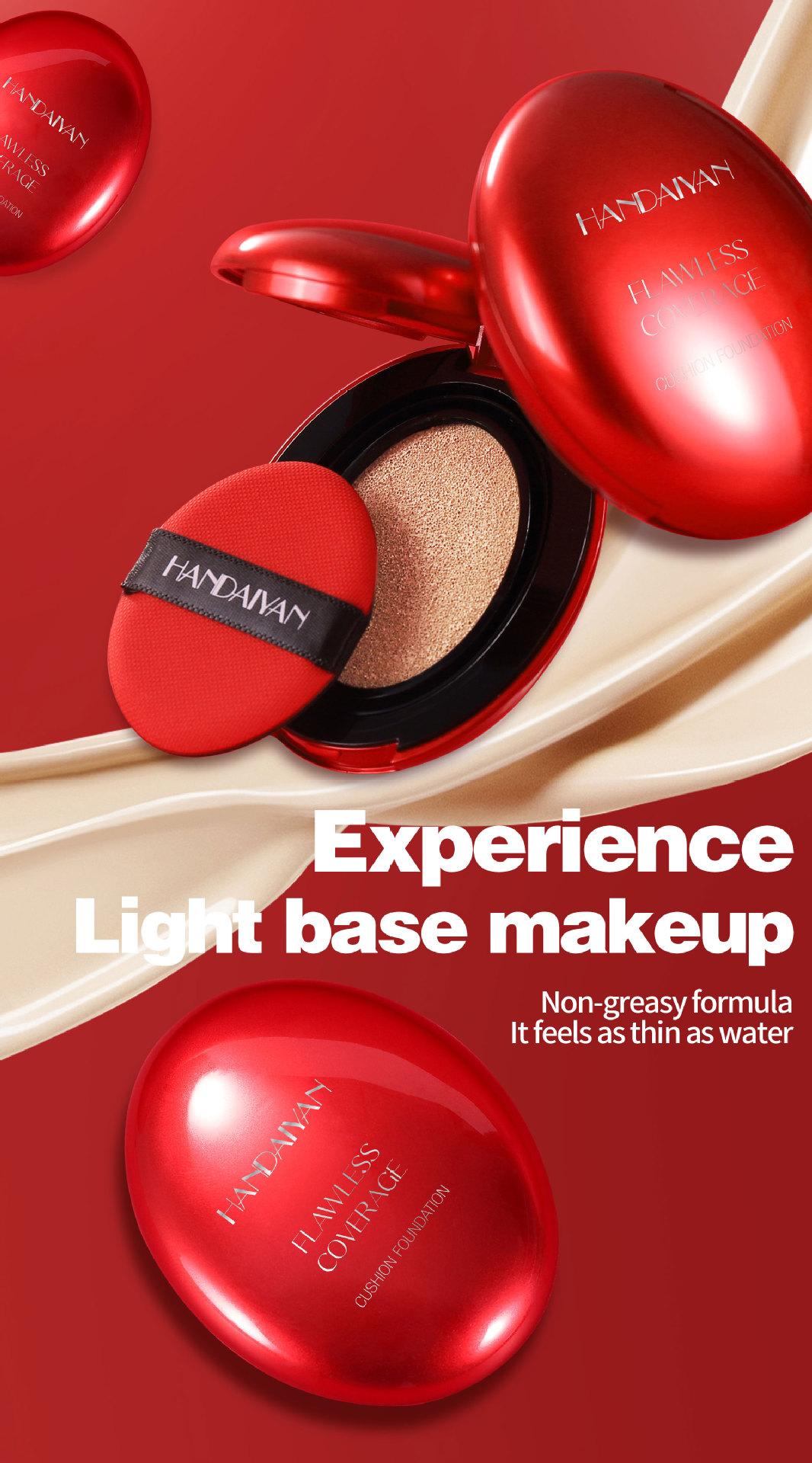Dewy Serum Cushion Foundation, Medium To Full Coverage With Skincare Benefits, For A Radiant Hydrated Glow.