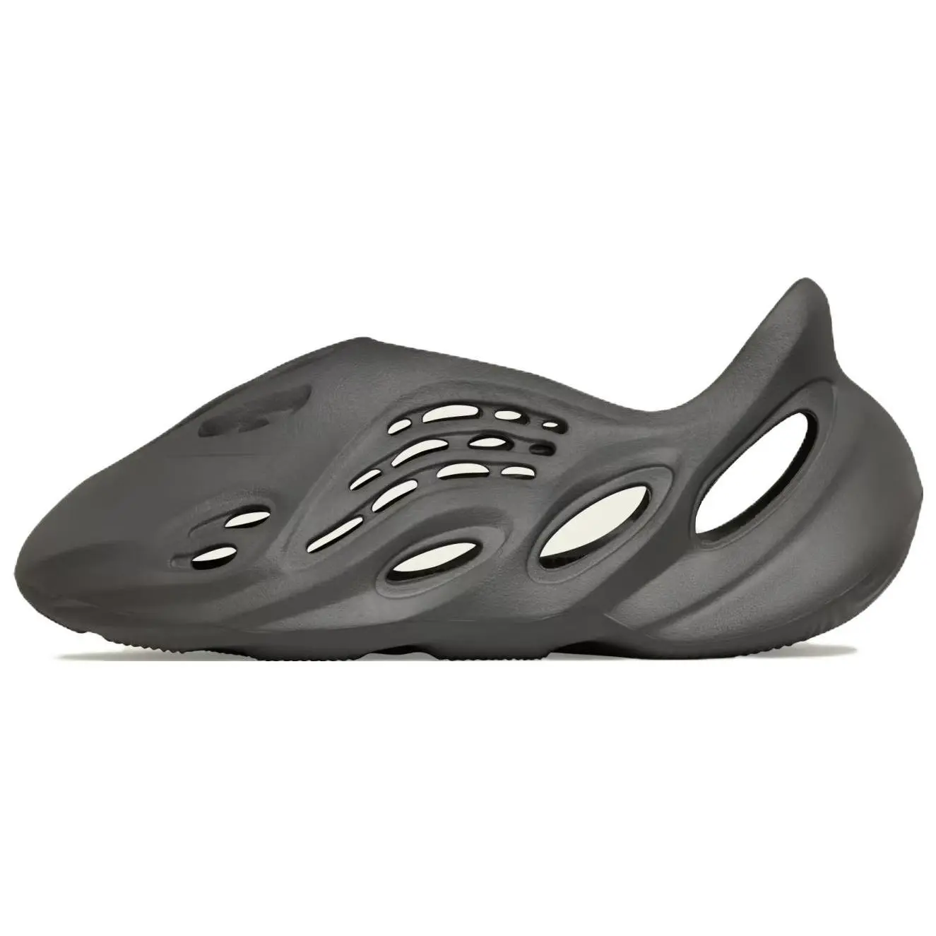 Yeezy Foam Runner 'Carbon' Casual Sports Footwear, Comfortable Slide Shoe for Daily Wear, 7 Us, Futuristic, Slip-On Clog, Futuristic Look, Slide Slip-On, Flat Sole