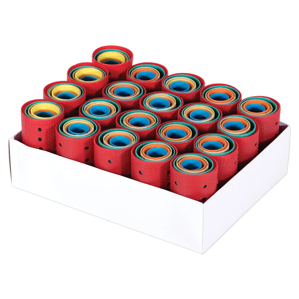 Soft 'N Style Vented Hair Rollers & Curlers Set, 144-Count with Strong Grip for Volume, Multi-Size Fragrance Free Haircare Product, Hair Styling Products, Unscented, Large Pack, Long-Lasting, Hair Styling Tools, Heatless