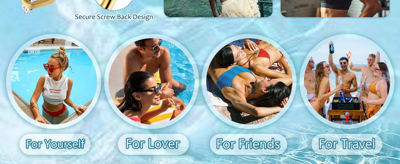 ORAZIO Gold Belly Button Ring Pack - 9Pcs Hypoallergenic Surgical Steel CZ Opal Pearl Clicker Floating Navel Piercing Jewelry for Women Comfortable 14G Bar Length