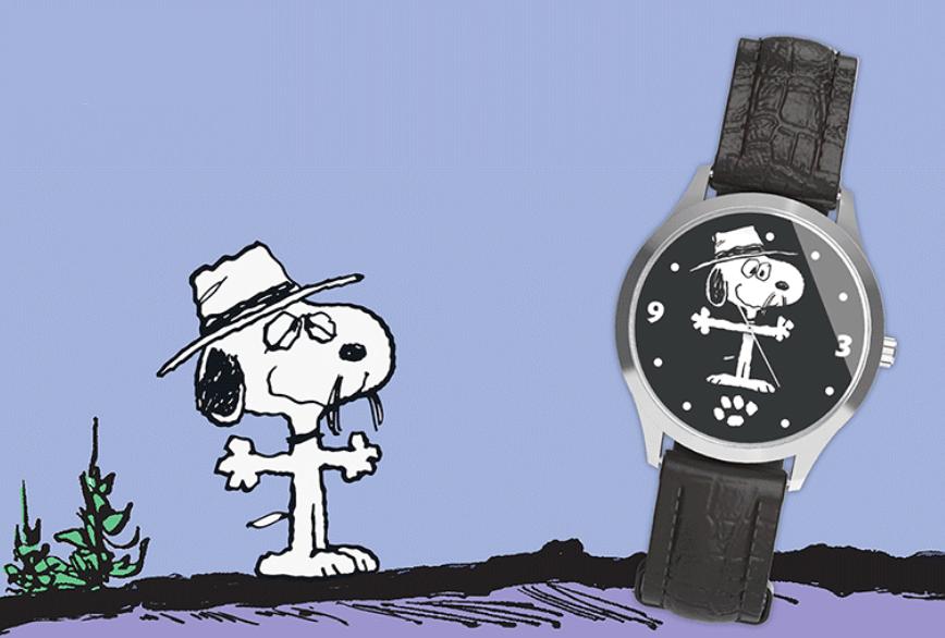 [BBF] MINISO Snoopy Old Friends Series Trendy Watch Blind Box Retro Style Pocket Watch Cute Leather Niche Design Spooky Cartoon Christmas New Year Holiday Gift for Friends Students Valentine Gift for Girlfriends