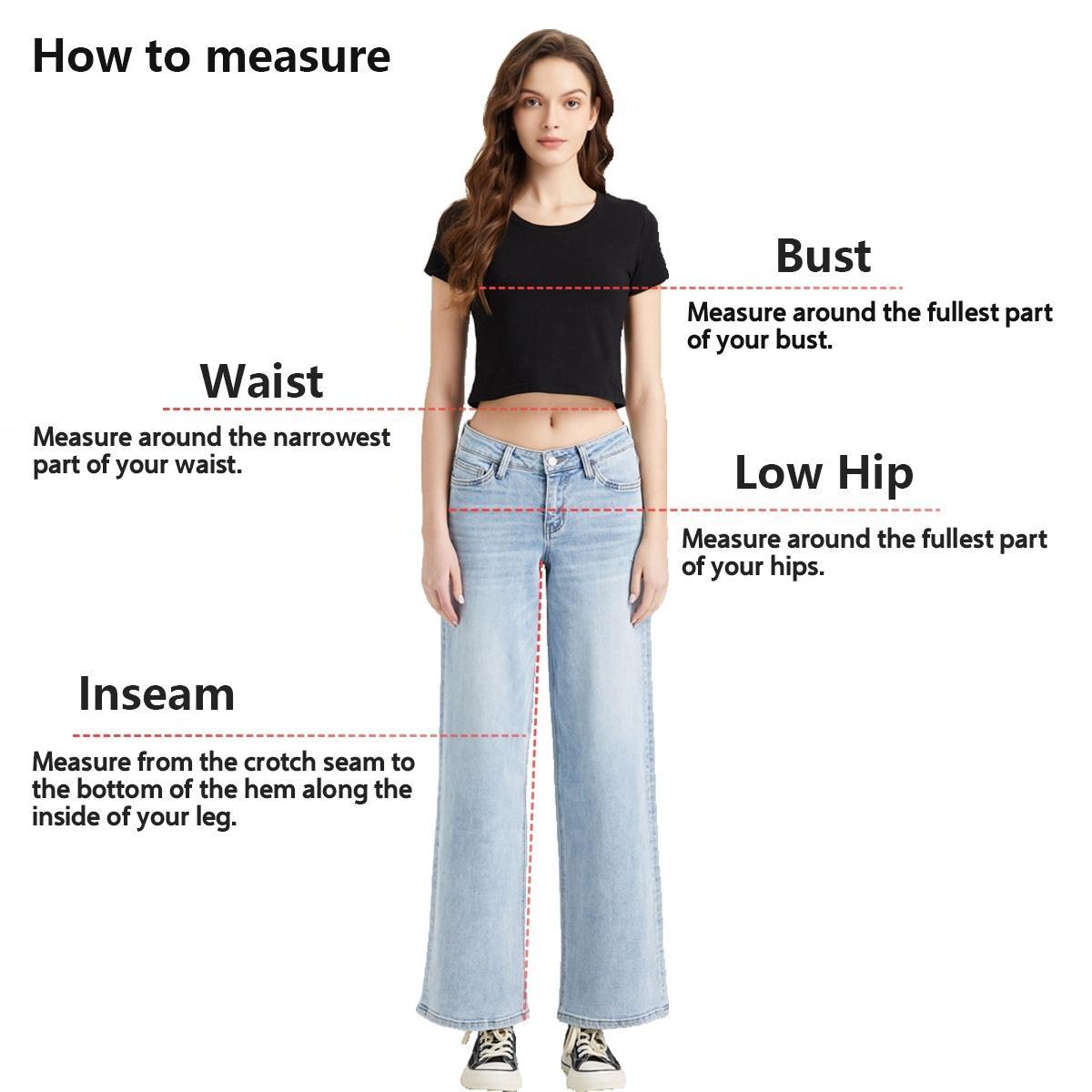 Sofia CANANA Super Stretchy High Waist Wide Leg Jeans Tummy Control BBL Regular Size Plus Size Womenswear Bottom Underwear Comfortable Denim Pants